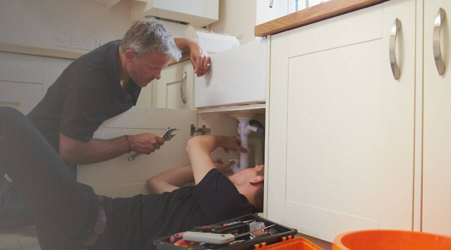 Professional burst pipe repair services in Apache, OK